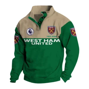 West Ham United EPL Casual Jacket SPO0920017, Gift For Fan West Ham United - Green