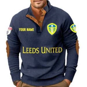 Leeds United EPL Casual Jacket SPO1020001, Gift For Fan Leeds United - Navy