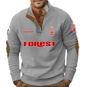 Nottingham Forest EPL Casual Jacket SPO1020014, Gift For Fan Nottingham Forest - Gray