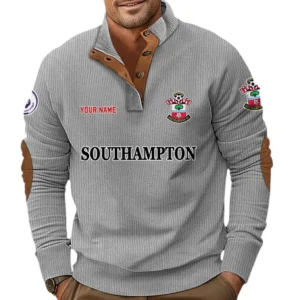 Southampton EPL Casual Jacket SPO1020015, Gift For Fan Southampton - Gray