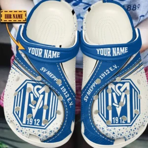 SV Meppen Bundesliga Crocs SPO108041, Gift For Fan SV Meppen - White