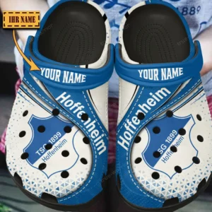 TSG Hoffenheim Bundesliga Crocs SPO108045, Gift For Fan TSG Hoffenheim - Black