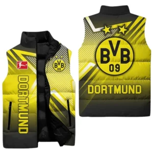 Borussia Dortmund Bundesliga Waistcoat SPO1116002, Gift For Fan Borussia Dortmund