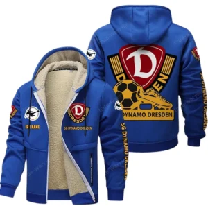 SG Dynamo Dresden Bundesliga Lamb Flecee Coat SPO116008, Gift For Fan SG Dynamo Dresden - Blue