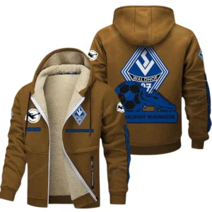 SV Waldhof Mannheim Bundesliga Lamb Flecee Coat SPO116043, Gift For Fan SV Waldhof Mannheim - Brown