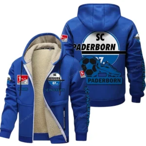 SC Paderborn Bundesliga Lamb Flecee Coat SPO116047, Gift For Fan SC Paderborn - Blue