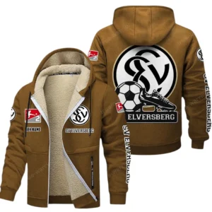 SV Elversberg Bundesliga Lamb Flecee Coat SPO116051, Gift For Fan SV Elversberg - Brown