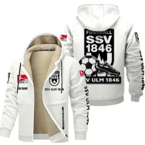 SSV Ulm 1846 Bundesliga Lamb Flecee Coat SPO116052, Gift For Fan SSV Ulm 1846 - White