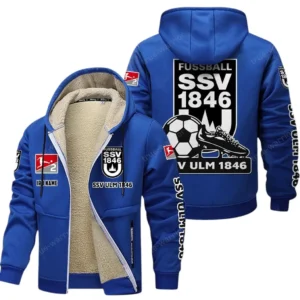 SSV Ulm 1846 Bundesliga Lamb Flecee Coat SPO116052, Gift For Fan SSV Ulm 1846 - Blue