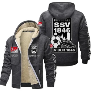 SSV Ulm 1846 Bundesliga Lamb Flecee Coat SPO116052, Gift For Fan SSV Ulm 1846 - Dark Gray