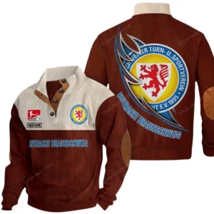 Eintracht Braunschweig Bundesliga Casual Jacket SPO118001, Gift For Fan Eintracht Braunschweig - Burgundy