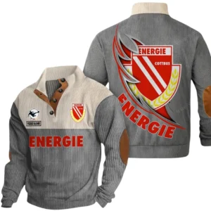 FC Energie Cottbus Bundesliga Casual Jacket SPO118042, Gift For Fan FC Energie Cottbus - Gray