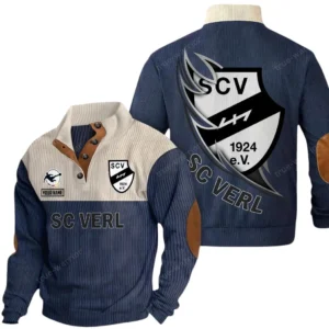 SC Verl Bundesliga Casual Jacket SPO118055, Gift For Fan SC Verl - Navy
