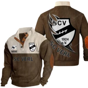 SC Verl Bundesliga Casual Jacket SPO118055, Gift For Fan SC Verl - Brown