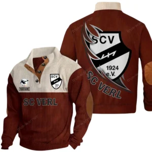 SC Verl Bundesliga Casual Jacket SPO118055, Gift For Fan SC Verl - Burgundy