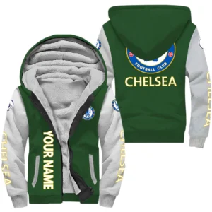 Chelsea EPL Lamb Fleece Thick Coat SPO1220007, Gift For Fan Chelsea - Green