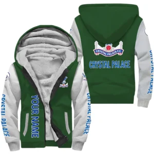 Crystal Palace EPL Lamb Fleece Thick Coat SPO1220008, Gift For Fan Crystal Palace - Green