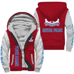 Crystal Palace EPL Lamb Fleece Thick Coat SPO1220008, Gift For Fan Crystal Palace - Burgundy