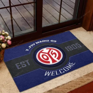 FSV Mainz 05 Bundesliga Doormat SPO148008, Gift For Fan FSV Mainz 05 - Navy