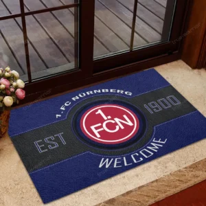 FC Nurnberg Bundesliga Doormat SPO148010, Gift For Fan FC Nurnberg - Navy