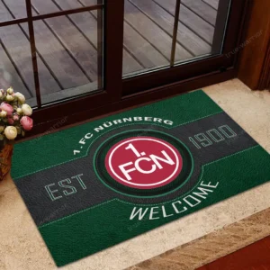 FC Nurnberg Bundesliga Doormat SPO148010, Gift For Fan FC Nurnberg - Green