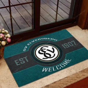 SV Elversberg Bundesliga Doormat SPO148011, Gift For Fan SV Elversberg - Cyan