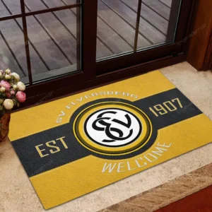 SV Elversberg Bundesliga Doormat SPO148011, Gift For Fan SV Elversberg - Yellow