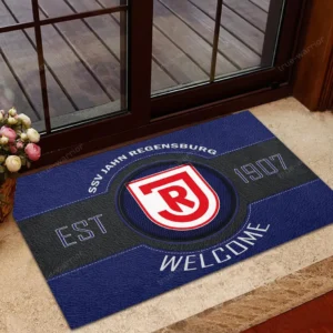 SSV Jahn Regensburg Bundesliga Doormat SPO148032, Gift For Fan SSV Jahn Regensburg - Navy