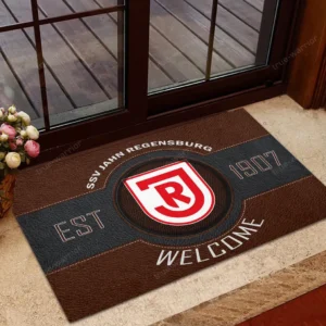 SSV Jahn Regensburg Bundesliga Doormat SPO148032, Gift For Fan SSV Jahn Regensburg - Brown
