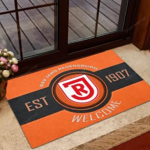 SSV Jahn Regensburg Bundesliga Doormat SPO148032, Gift For Fan SSV Jahn Regensburg - Orange