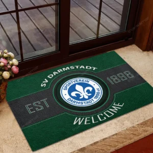 SV Darmstadt 98 Bundesliga Doormat SPO148033, Gift For Fan SV Darmstadt 98 - Green