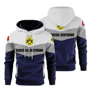 Borussia Dortmund Bundesliga Hoodie SPO198003, Gift For Fan Borussia Dortmund - Navy