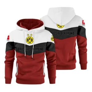 Borussia Dortmund Bundesliga Hoodie SPO198003, Gift For Fan Borussia Dortmund - Red