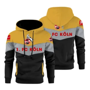 FC Koln Bundesliga Hoodie SPO198011, Gift For Fan FC Koln - Yellow