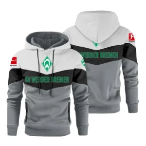 Werder Bremen Bundesliga Hoodie SPO198015, Gift For Fan Werder Bremen - Gray