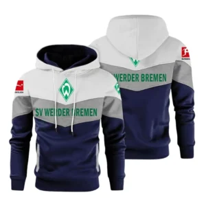 Werder Bremen Bundesliga Hoodie SPO198015, Gift For Fan Werder Bremen - Navy