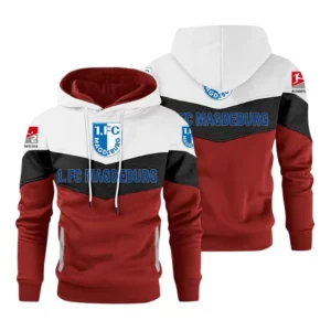 1. FC Magdeburg Bundesliga Hoodie SPO198017, Gift For Fan 1. FC Magdeburg - Red