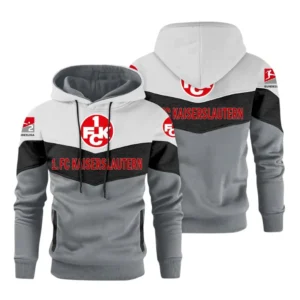 1. FC Kaiserslautern Bundesliga Hoodie SPO198018, Gift For Fan 1. FC Kaiserslautern - Gray