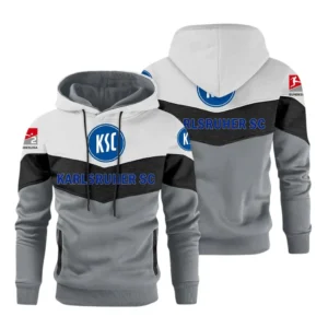 Karlsruher SC Bundesliga Hoodie SPO198019, Gift For Fan Karlsruher SC - Gray