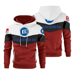 Karlsruher SC Bundesliga Hoodie SPO198019, Gift For Fan Karlsruher SC - Red