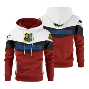 1. FC Saarbrucken Bundesliga Hoodie SPO198023, Gift For Fan 1. FC Saarbrucken - Red