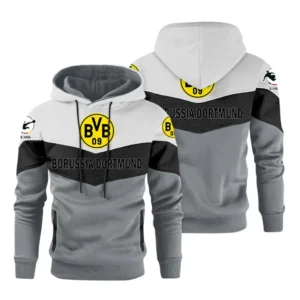 Borussia Dortmund Bundesliga Hoodie SPO198046, Gift For Fan Borussia Dortmund - Gray