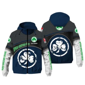 SpVgg Greuther Furth Bundesliga Windbreaker Jacket SPO208004, Gift For Fan SpVgg Greuther Furth - Navy