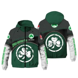 SpVgg Greuther Furth Bundesliga Windbreaker Jacket SPO208004, Gift For Fan SpVgg Greuther Furth - Green
