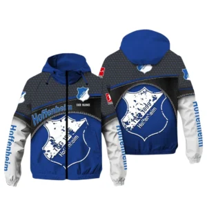 TSG Hoffenheim Bundesliga Windbreaker Jacket SPO208006, Gift For Fan TSG Hoffenheim - Blue