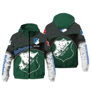 TSG Hoffenheim Bundesliga Windbreaker Jacket SPO208006, Gift For Fan TSG Hoffenheim - Green