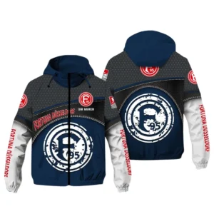 Fortuna Dusseldorf Bundesliga Windbreaker Jacket SPO208009, Gift For Fan Fortuna Dusseldorf - Navy