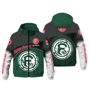 Fortuna Dusseldorf Bundesliga Windbreaker Jacket SPO208009, Gift For Fan Fortuna Dusseldorf - Green