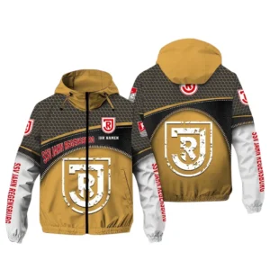 SSV Jahn Regensburg Bundesliga Windbreaker Jacket SPO208011, Gift For Fan SSV Jahn Regensburg - Khaki