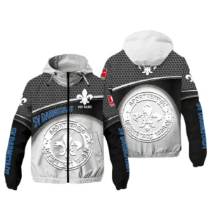 SV Darmstadt 98 Bundesliga Windbreaker Jacket SPO208027, Gift For Fan SV Darmstadt 98 - White